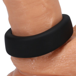 RockSolid by Doc Johnson Cockring The Big O 32 mm Noir